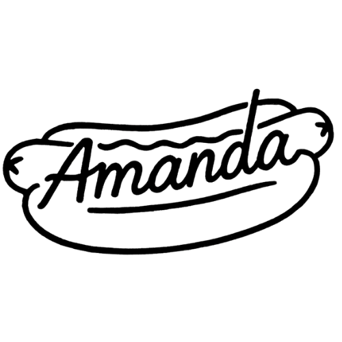 Amanda — Franks wedding logo